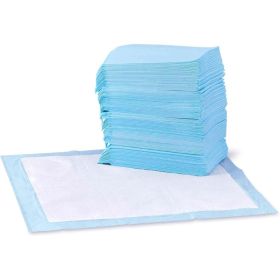 Hundred Pcs Dog Pee Pads 22x22, 5-Layer Quick-Dry Puppy Training Pads (Option: WHITE)